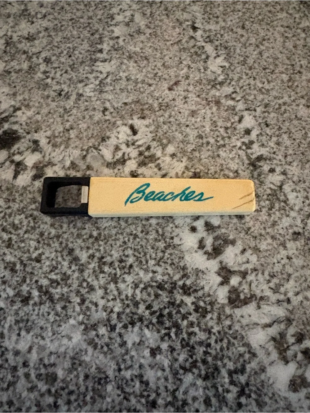 Vintage travel, corkscrew plastic